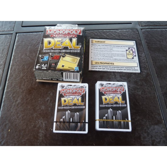 Monopoly Millionaire Deal (jeu de cartes/card game)